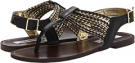 Black/Gold Steve Madden P-Styyle for Women (Size 7.5)