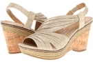 Natural/Gold Linen Naturalizer Lulianna for Women (Size 9)