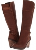 Brown Timberland Earthkeepers Stratham Heights Wedge Boot for Women (Size 6)