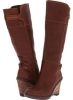 Brown Timberland Earthkeepers Stratham Heights Wedge Boot for Women (Size 7.5)