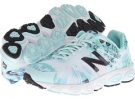White Mint Graphic New Balance W890v4 for Women (Size 5.5)