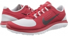 Pure Platinum/Gym Red/White/Black Nike FS Lite Run for Men (Size 10)