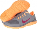 Cool Grey/Atomic Orange/Bright Magenta Nike FS Lite Run for Women (Size 10)