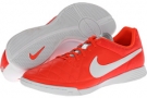 Total Crimson/Metallic Silver/White Nike Tiempo Genio Leather IC for Men (Size 6)