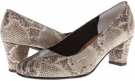 Taupe Gold Wash Print Ros Hommerson Bright for Women (Size 13)