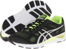 Black/Silver/Flash Yellow ASICS GEL-Storm 2 for Men (Size 8.5)