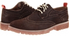 Dark Brown Suede Hush Puppies 1958 - Brogue Lug for Men (Size 10.5)