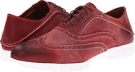 Red Suede Hush Puppies FIVE-Brogue for Men (Size 9)