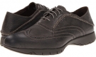 Charcoal Leather Hush Puppies FIVE-Brogue for Men (Size 12)