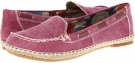 Raspberry Canvas Hush Puppies Coppelia Mocc for Women (Size 10)