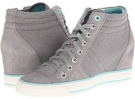 Grey Canvas Suede DKNY Cindy for Women (Size 9.5)