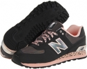 Jet Black/Glow-In-The-Dark Orange New Balance Classics Atmosphere 574 - Limited Edition for Men (Size 13)