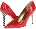 Maraschino Red Patent/Navy/Cream Stripe Patent Heel Kate Spade New York Poise for Women (Size 9.5)