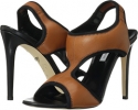 Brandy Nappa/Black Elastic Diane von Furstenberg Urban for Women (Size 6)