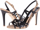 Black Patent/Natural/Cork With Gold/Black Nappa Diane von Furstenberg Upton for Women (Size 8.5)