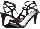 Black Satin Stuart Weitzman Bridal & Evening Collection Zesty for Women (Size 7.5)