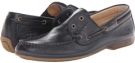 Navy Soft Pebbled Full Grain Frye Lewis Boat for Men (Size 7)