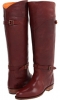 Bordeaux Textured Full Grain Frye Dorado Riding for Women (Size 6.5)