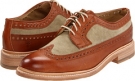 Khaki Canvas/Veg Tan Frye James Wingtip for Men (Size 8)