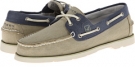 Tan/Navy Sperry Top-Sider Leeward 2-Eye Canvas for Men (Size 11.5)