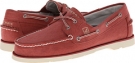 Red Sperry Top-Sider Leeward 2-Eye Canvas for Men (Size 9)