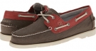 Chocolate/Red Sperry Top-Sider Leeward 2-Eye Canvas for Men (Size 8.5)
