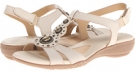 Pale Ivory Leather Naturalizer Carlita for Women (Size 7)