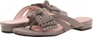 Graphite/Pewter Mixed Metallic Suede Taryn Rose Ilana for Women (Size 7)