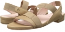 Camel Soft Nappa Leather Taryn Rose Iyana for Women (Size 6)