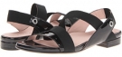 Black Patent Leather Taryn Rose Iyana for Women (Size 6)