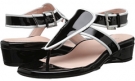 Black Patent Leather Taryn Rose Kiss for Women (Size 8)