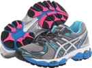 Titanium/Lightning/Turquoise ASICS Gel-Evate for Women (Size 8)