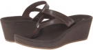 Dark Java/Dark Java OluKai Kulapa Kai Wedge for Women (Size 6)