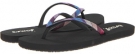 Black/Multi Reef Guatemalan Stargazer for Women (Size 7)