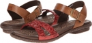 Brick/Camel Born Tulum for Women (Size 9)