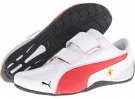 White/Rosso Corsa PUMA Drift Cat 5 Ferrari AC NM for Men (Size 6.5)