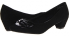 Black Smooth/Black Croc Annie Vicki for Women (Size 11)