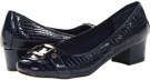 Navy Croc Patent Annie Marrisa for Women (Size 8)