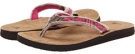 Chocolate/Fuchsia Sanuk Campfire Story for Women (Size 6)