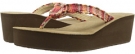 Sanuk Fraidy Cat Wedge Size 6