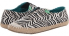 Zebra Sanuk Runaround Jute for Women (Size 6)