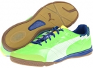 Jasmine Green/White/Monaco Blue PUMA evoSPEED 1 Sala for Men (Size 14)