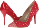 Red Multi Suede Joan & David Armand for Women (Size 7)