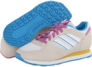 White/Solar Blue adidas Originals ZXZ 100 for Women (Size 5.5)