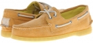 Yellow Sperry Top-Sider A/O 2-Eye Stonewashed for Men (Size 9)