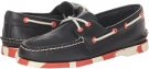 Navy/Red Sperry Top-Sider A/O 2-Eye Camo Sole for Men (Size 9.5)