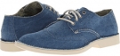 Navy Canvas Sperry Top-Sider The Harbor Wingtip for Men (Size 9.5)