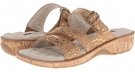 Brown/Gold SoftWalk Bal Harbour for Women (Size 7.5)