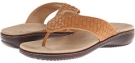 Tan Woven Soft Nappa Leather Trotters Kristina for Women (Size 6.5)