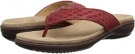 Red Woven Soft Nappa Leather Trotters Kristina for Women (Size 6)